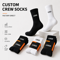 Chaussettes de sport pour hommes à compression, tricotées sur mesure avec revers – Logo OEM, sans MOQ, luxe, athlétiques, en Spandex/Polyester/Coton, vente en gros