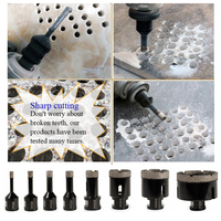 Forets à Centrer et Scies Cloches Diamantées de Meilleure Qualité pour Carrelage, Verre, Porcelaine, Céramique, Granit et Marbre – Différentes Tailles, Ajustement Universel