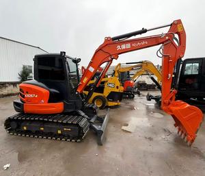 Miniexcavadora Original KUBOTA KX057 de Alta Eficiencia con Cucharón Robusto para Trabajos de Reparación de Infraestructuras - Product Image 1
