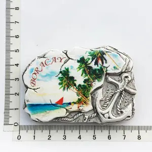 Aimant <span class=keywords><strong>de</strong></span> réfrigérateur souvenir en résine <span class=keywords><strong>de</strong></span> sublimation souvenir des <span class=keywords><strong>Philippines</strong></span> pour mariage - Product Image 1