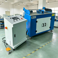 Polisseuse de moteur en acier inoxydable avec fonctions de sécurité élevées, fonctionnement manuel/automatique, puissance de 1,9 kW, rectification de surfaces métalliques