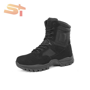 Bottes tactiques en cuir Sike, imperméables, pour la randonnée en plein air, bottes tactiques pour hommes - Product Image 2