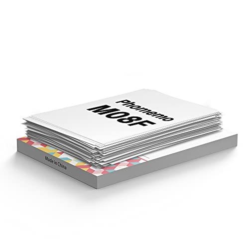 Phomemo Thermal Printing Paper A4 Continuous Folding Paper Compatible for M08F Printer 200 Sheets