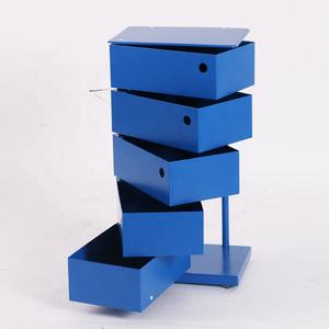 خزانة أدوات معدنية حديثة بخمسة أدراج متعددة الاستخدام مع أدراج دوارة قابلة للفصل للمرآب وغرفة المعيشة - Product Image 2