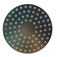 Écran à expresso en acier inoxydable 304 316L gravé photoélectriquement pour la préparation de l'expresso (OEM)