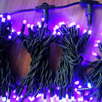 Guirlande lumineuse LED d'extérieur IP65 pour Noël, 10 m, rideau de lumières, Nouvel An, mariage, fête