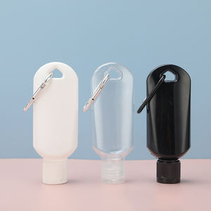 Botellas de Spray con Llavero de 50ml y 60ml, Pulverizador a Presión, a Prueba de Fugas, Recargables, con Tapa Abatible, Contenedor Vacío con Gancho Mosquetón - Product Image 2