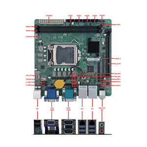 เมนบอร์ดอุตสาหกรรมซีรีส์ ATX รองรับซีพียู Celeron/Pentium/Core I3/i5/i7 พร้อมพอร์ต VGA, HDMI และ PCIe 3.0 X16 รุ่นใหม่ รองรับเมนบอร์ด ATX และ AT - Product Image 2