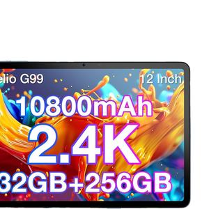 La tableta <span class=keywords><strong>DOOGEE</strong></span> <span class=keywords><strong>T20</strong></span> Ultra cuenta con una pantalla 2K FHD de 12 pulgadas, una batería de 10800mAh y 32GB - Product Image 1