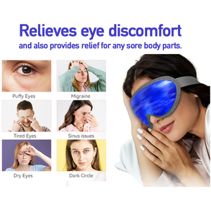 Máscara <span class=keywords><strong>de</strong></span> Gel Frío y Caliente para Ojos con Logotipo Personalizado, para Aliviar las <span class=keywords><strong>Ojeras</strong></span>, Reducir la Hinchazón, Aliviar el Dolor, Cuidado <span class=keywords><strong>de</strong></span> la Belleza - Product Image 5