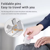 Chargeur mural GaN 40W à double port USB C, PD3.0, chargeur rapide pour téléphone portable, prise US EU UK, chargeur mural USB C pour iPhone 13 14
