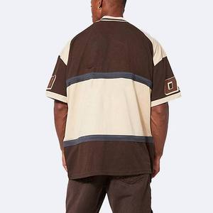 Cao Nhấp Vào Nhà Máy Bán Hàng Trực Tiếp Quá Khổ T Áo Sơ Mi Nam Của Thời Trang Phổ Biến Giản Dị Bán Buôn Mùa Hè Thoáng Khí Ngắn Tay Áo Áo Phông - Product Image 4