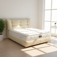Matelas king size mousse mémoire haute qualité pour dormeurs sur le dos, hypoallergénique, isolation mouvements