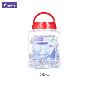 Usine <span class=keywords><strong>Bébé</strong></span> Produits En Silicone Souple Biberon Remplacer Mamelons En Plastique Pot Ensemble 18pcs Standard Silicone Mamelons Cadeau Ensemble - Product Image 3