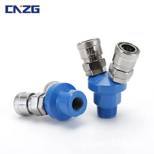 ข้อต่อเร็วแบบ 2 ทาง SMYSMV รุ่น Tee ชนิด C แบบ 4 จุด เกลียวใน-เกลียวนอก สำหรับสายลม อุปกรณ์นิวเมติก - Product Image 5