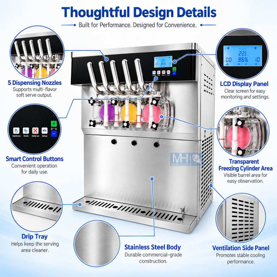 Small Food Container Truck Trailer Smoothie Food Truck Snow Cone Pink ...