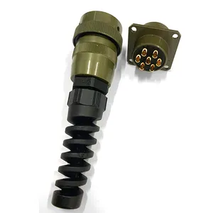 Waterdichte Ip67 Amfenol Itt Mil Spec Bajonet Connector Vg95234 1 2 3 4 5 6 7 8 9 10 11 12 13 15 16 Pin