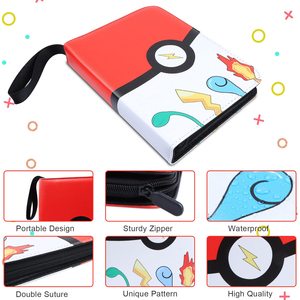 Charizard Bộ Sưu Tập Hàng Đầu Bộ Sưu Tập Siêu Cao Cấp Bộ Sưu Tập Jumbo Poke Mon 4 9 900 Túi Bìa Đựng Thẻ Có Khóa Kéo - Product Image 5