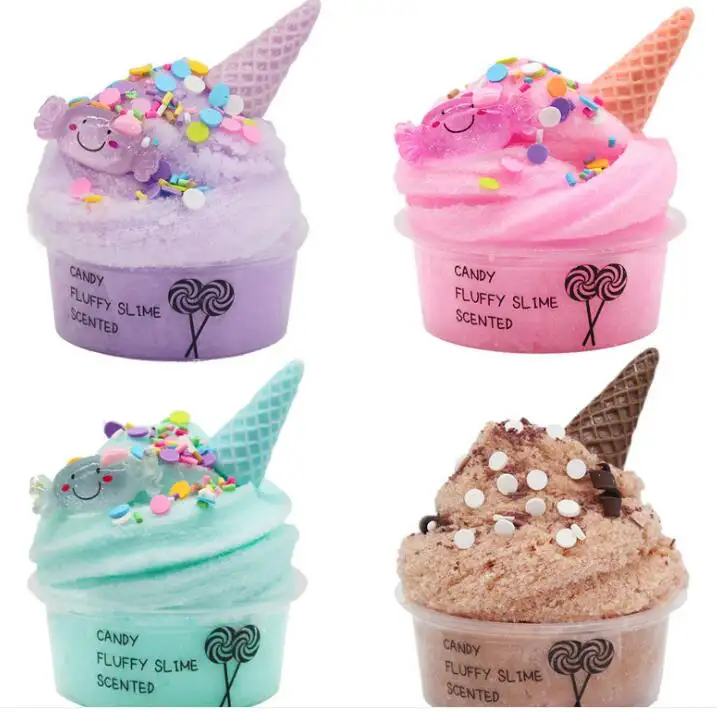 Chất lượng cao pp cotton Slime cổ điển vui Ice Cream và kẹo bánh đồ chơi cho unisex chơi