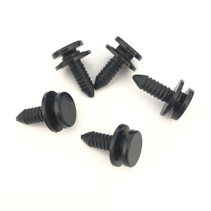 Clips de fixation en plastique noir pour garnitures automobiles, pour Porsche Volkswagen, attaches de panneaux intérieurs, pièces de rechange pour réparation - Product Image 4