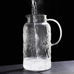 Hxglass haute borosilicate verre bouilloire à eau chaude 1800ml grand clair ambre Smoot lait jus cruche Camping bouilloire Teekanne <span class=keywords><strong>Glas</strong></span> - Product Image 4