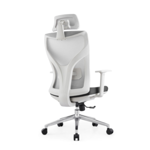 Silla de Oficina Ergonómica de Malla con Respaldo Alto y Soporte Lumbar Ajustable, Silla Giratoria para Computadora - Product Image 5