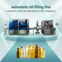 Machine de remplissage automatique à piston, précision 0,5 %, moteur servo, huile d'olive, huile de palme, huile comestible, plastique, acier inoxydable 304/316
