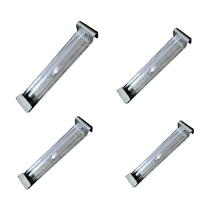 5 "6" 7 "8" senza soluzione di continuità a forma di L invisibile Semi-circolare acqua piovana abbeveratoio appendiabiti - Product Image 2