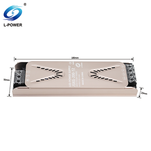 L-POWER JSKG3-400W-12V สีดำ King Kong โคมไฟ LED 60W-400W 12V/24V โคมไฟ LED อุตสาหกรรมเดี่ยว IP20ป้องกันการโอเวอร์โหลด3ปี - Product Image 4