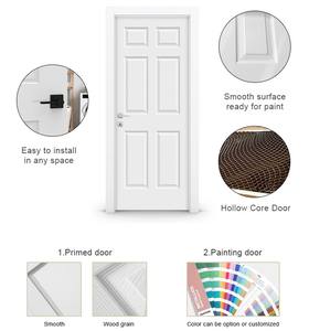 Dernière conception de porte principale en bois pour villa, design moderne, couleurs de peinture pour portes en bois, anti-moisissure, pour <span class=keywords><strong>maison</strong></span> - Product Image 3