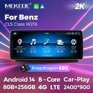 MEKEDE Android 14 Snapdragon 685 8+128G 4G WIFI Écran 2K 2400*900 Autoradio Car-play Android Auto DSP pour Benz <span class=keywords><strong>Classe</strong></span> CLS W218 - Product Image 6