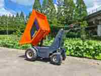 Antspower 2026 Chinesischer Mini-Dumper 500kg Ladekapazität 4-Rad Batteriebetriebener Farm-Minidumper Elektrische Motorschubkarre