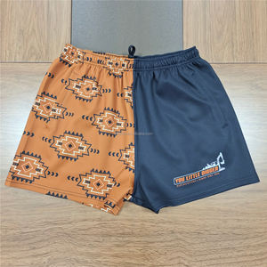 Pur personnalisé australien Footy Shorts unisexe poches Zip hommes <span class=keywords><strong>Rugby</strong></span> Shorts 5 pouces Gym entraînement plage piscine décontracté Football <span class=keywords><strong>court</strong></span> - Product Image 5