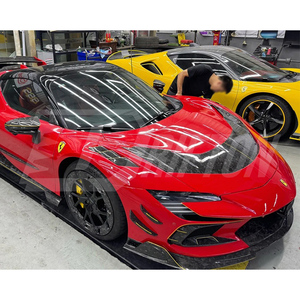 Kits de Conversión de Carrocería Ancha F9XX MSY para Ferrari SF90, Fibra de Carbono Seca de Alta Calidad, Proveedor de Fábrica - Product Image 4