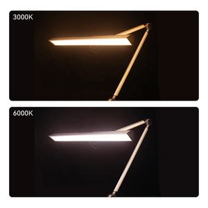 UYLED Kit d'éclairage de réparation de montre Lampe de lecture de table <span class=keywords><strong>LED</strong></span> bicolore Protection des yeux Lampe de travail <span class=keywords><strong>LED</strong></span> de bureau avec pince - Product Image 5