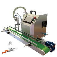 Machine de remplissage semi-automatique de bureau pour crèmes, lotions, gels corporels, sprays capillaires et pâtes cosmétiques en flacons