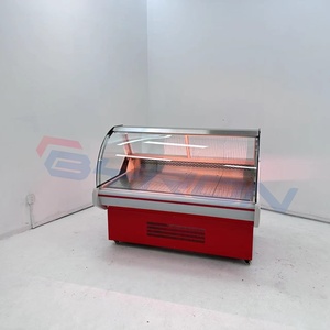 Refrigerador para alimentos Pescado Congelador Refrigeración Deli Case Cooler Charcuterie y <span class=keywords><strong>Delicatessen</strong></span> Display Refrigerador Nevera grande - Product Image 3