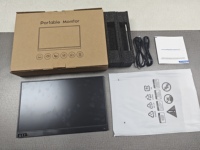 Moniteur portable 15,6 pouces 1920*1080P avec USB Type-C pour ordinateur portable, double écran, triple écran, vente chaude