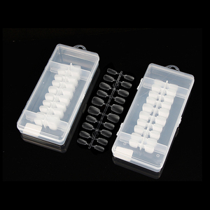 Uñas Postizas de Gel Suave Mate, Forma Trapezoidal Corta, Cobertura Completa, Tamaños L, M, S, para Manicura Profesional, Extensión de Uñas a Presión - Product Image 5