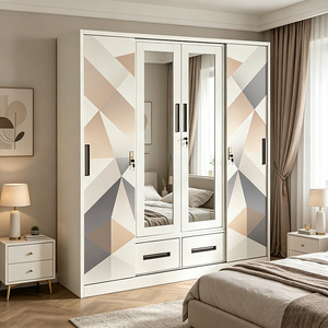 <span class=keywords><strong>Roperos</strong></span> <span class=keywords><strong>y</strong></span> armarios metálicos ecológicos personalizados para ropa en el dormitorio, en interiores. - Product Image 1