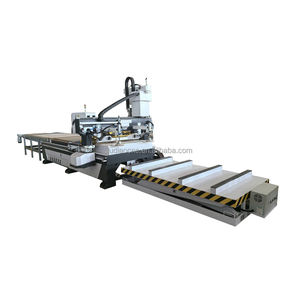 Máquina Router CNC Ludiao 1325 ATC con NC Studio y PLC Syntec, Carga/Descarga Automática para Corte de Puertas de Gabinetes, MDF/Acrílico - Product Image 1