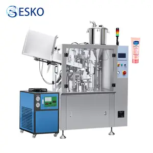 ESKO Automatic Ointment Cosmetic Lotion Cream Soft Tube Filling Sealing Machine With 2 Years Warranty