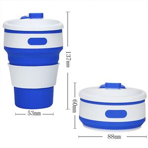 Bouteille d'eau pliable en silicone pour le sport, idéale pour le camping et les voyages en extérieur, personnalisable, vente en gros, pour cadeaux promotionnels - Product Image 6