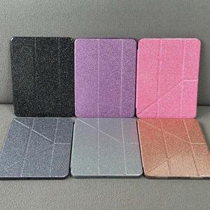 Étui pour tablette en cuir PU transparent avec paillettes, support pliable en Y, pour <span class=keywords><strong>iPad</strong></span> 10e génération 10,9 pouces, pour <span class=keywords><strong>iPad</strong></span> 11e génération 2025, étui en TPU - Product Image 1