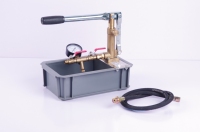 Bomba manual de prueba de alta presión hidrostática, banco de pruebas de tuberías de agua, herramienta de fontanería SD-50E