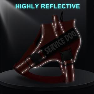 Arnés de Pecho para Perros Medianos y Grandes, Antiexplosión, Reflectante, de Tela Oxford y Nailon, para Pastor Alemán y <span class=keywords><strong>Border</strong></span> <span class=keywords><strong>Collie</strong></span>, <span class=keywords><strong>en</strong></span> Oferta - Product Image 3