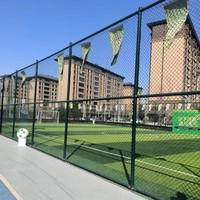 Malla de Alambre 3D para Canchas de Baloncesto, Fútbol, Tenis, Cercas Deportivas para Granjas, Malla de Alambre con Recubrimiento de PVC, Ecológica, Resistente a la Intemperie, Personalizable