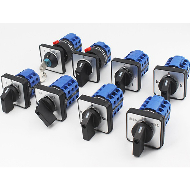 Saipwell High Quality 20A-100A Universal On-Off Changeover Switch Rotary Switches Series