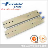 Glissière de tiroir robuste Foxslide de 76 mm de largeur, à ouverture par pression, rail coulissant de 1250 mm