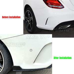 Protector de Parachoques Trasero para Mercedes-Benz Clase CLA C117 CLA180 200 CLA45 2013-2019 AMG, Adhesivo Protector para Modificación del Spoiler - Product Image 2